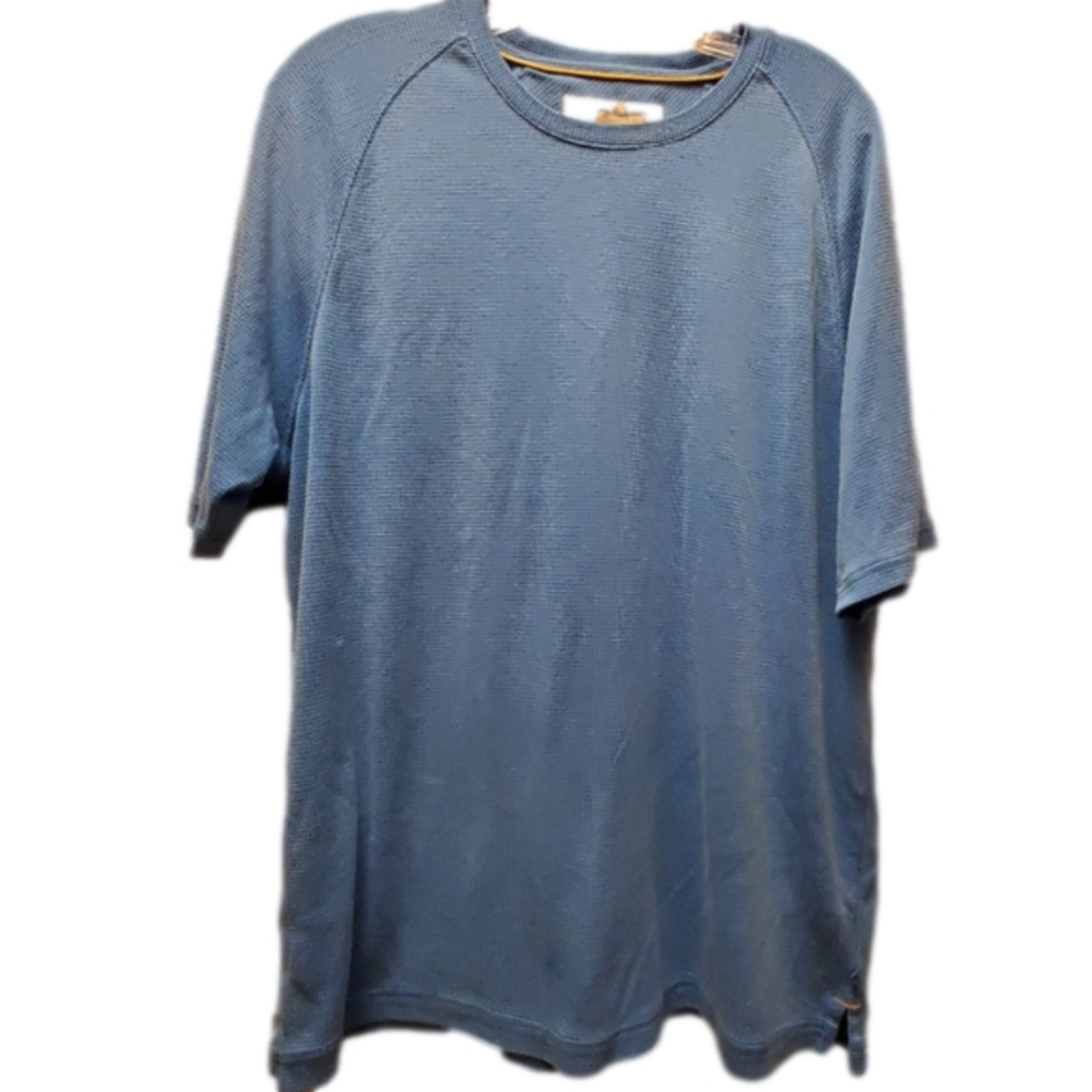 Mens Tommy Bahama light blue short sleeve shirt